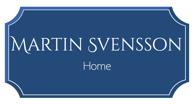 Martin Svensson Home Logo