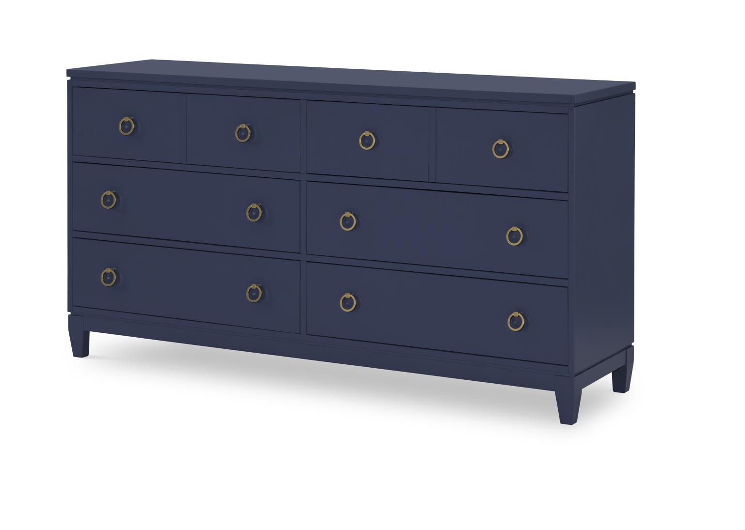 Legacy Classic Furniture 1162 Summerland BR DRESSER BLUE FINISH