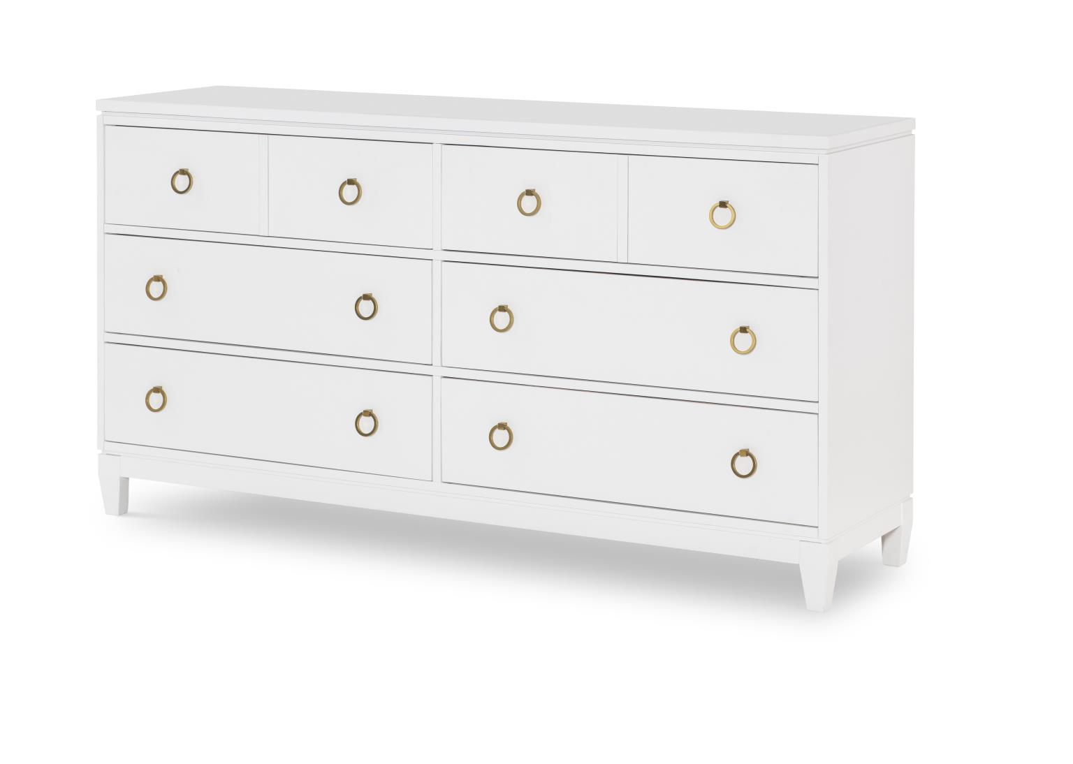 Legacy Classic Furniture 1160 Summerland BR DRESSER WHITE FINISH