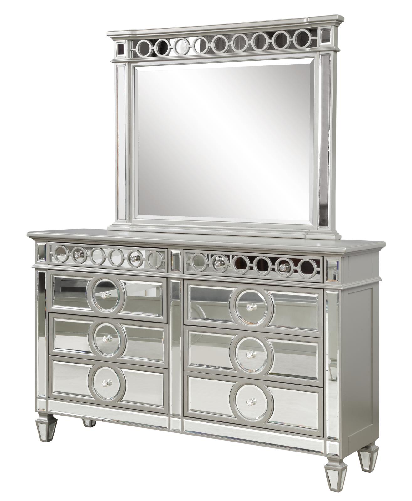 Sewanee Black Queen Bed, Dresser, Mirror & Nightstand — view 4