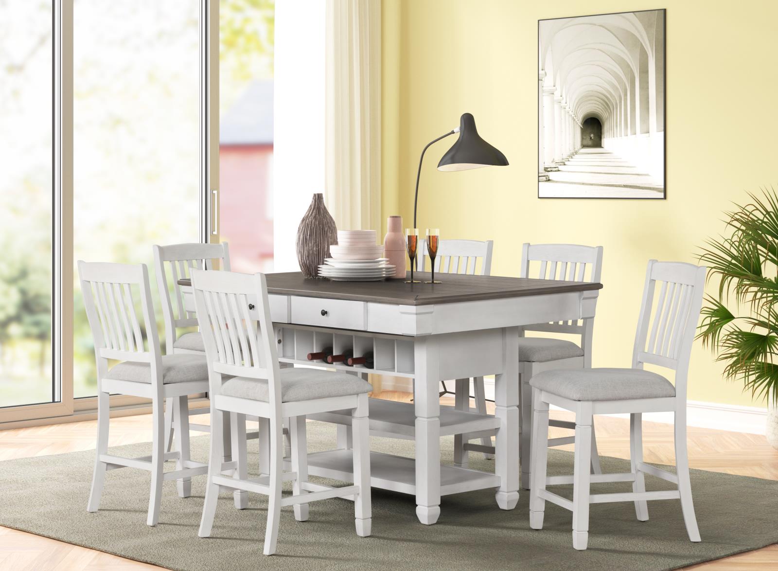 Montana Gray & White Server/ Sideboard — view 3