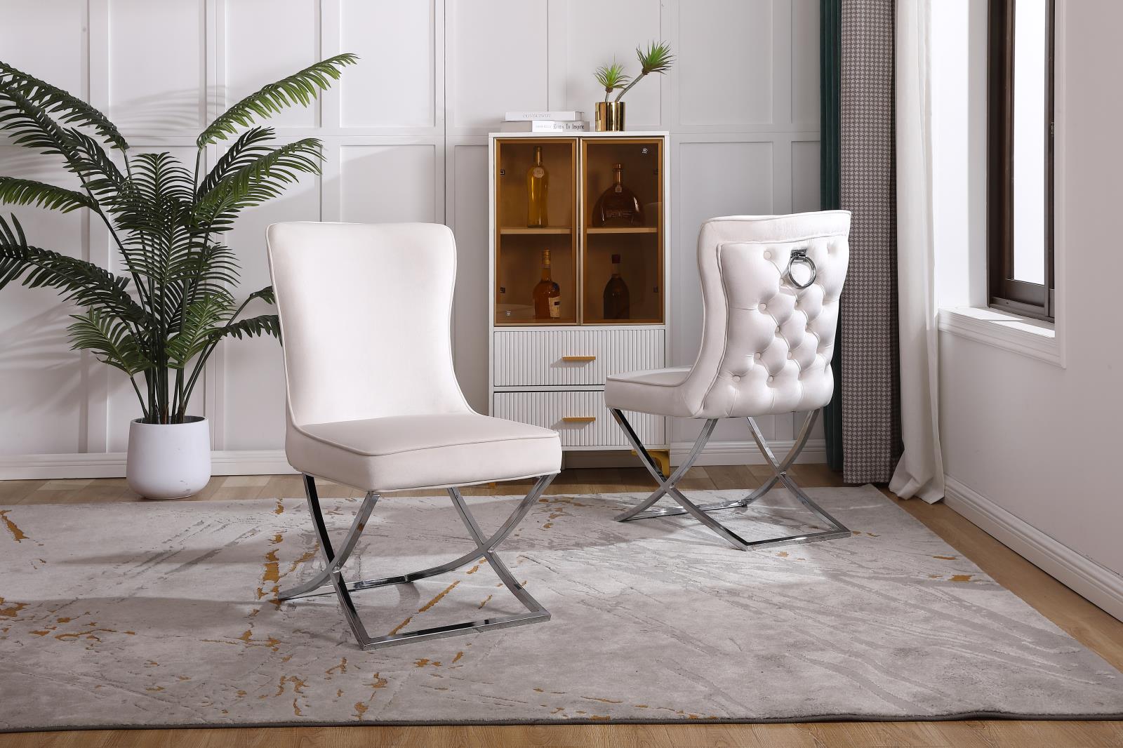 Victoria Beige Chairs