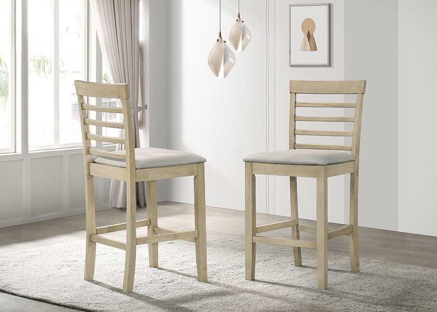 Burgos Cream Square Shape Pub Table — view 5