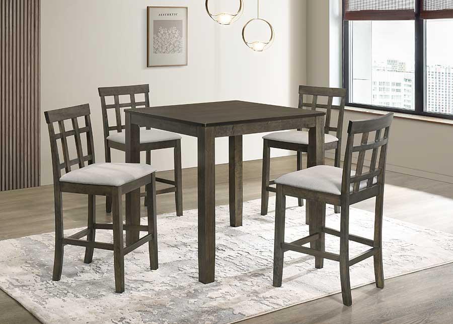 Avila Gray Pub Chair
