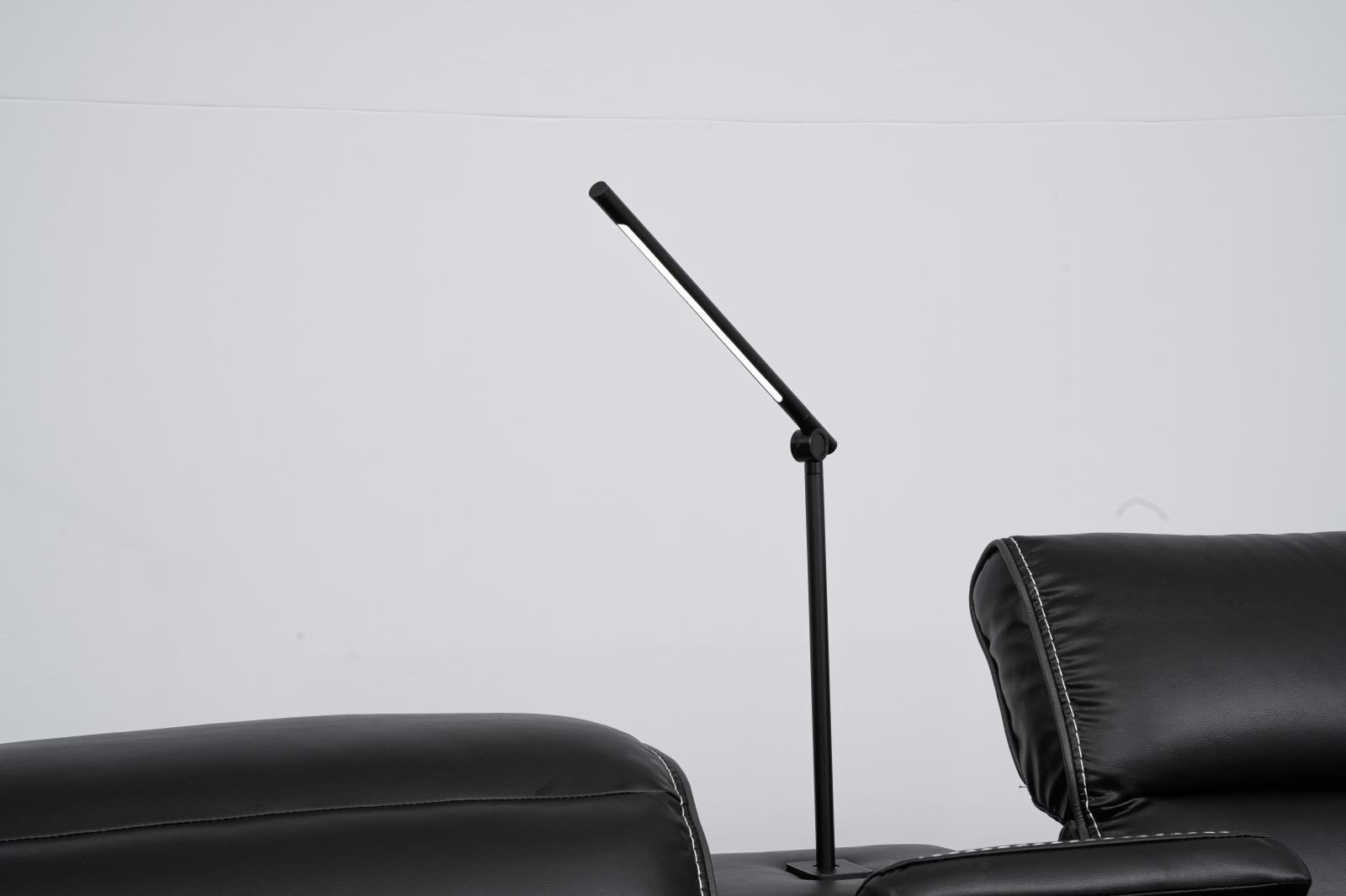 London Black Recliner — view 2
