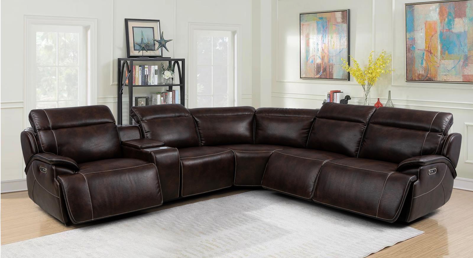 Paris Brown Sectional — view 2