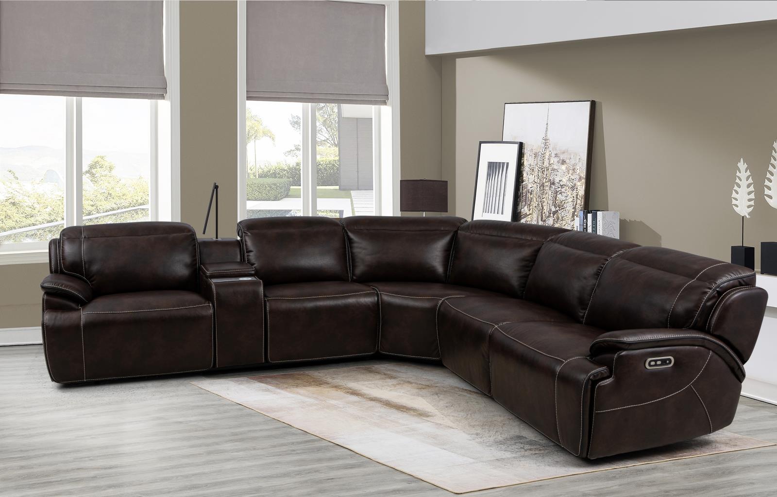 Paris Brown Sectional — view 12