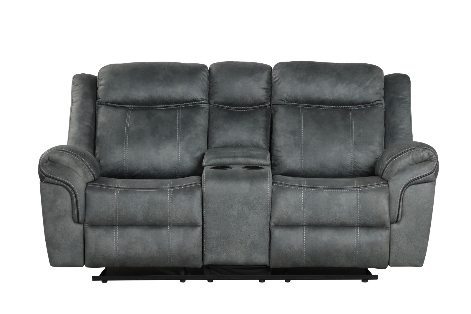 Palm Gray Sofa — view 5