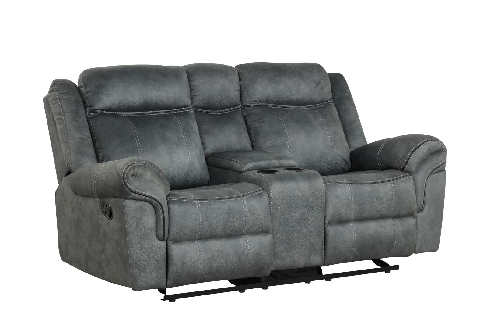 Palm Gray Sofa — view 6