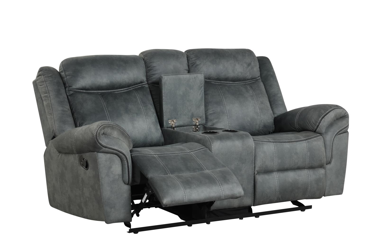 Palm Gray Sofa — view 7
