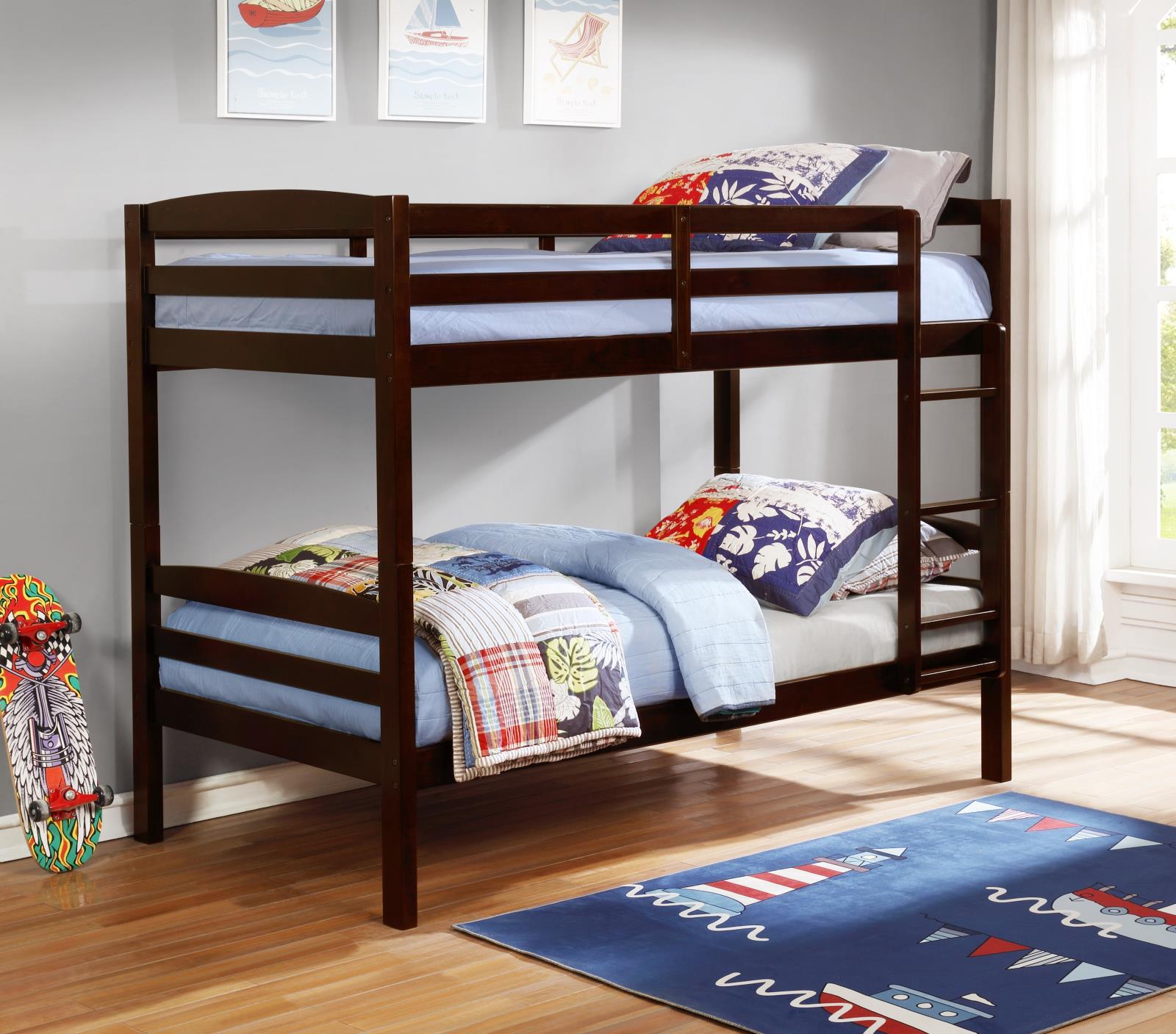 Willow Espresso Twin/Twin Bunkbed
