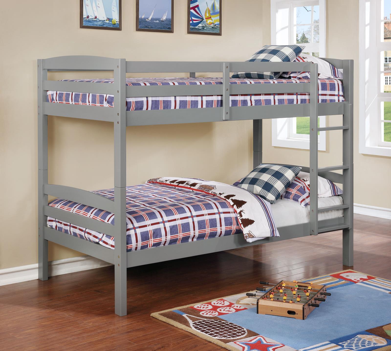 Willow Gray Twin/Twin Bunkbed