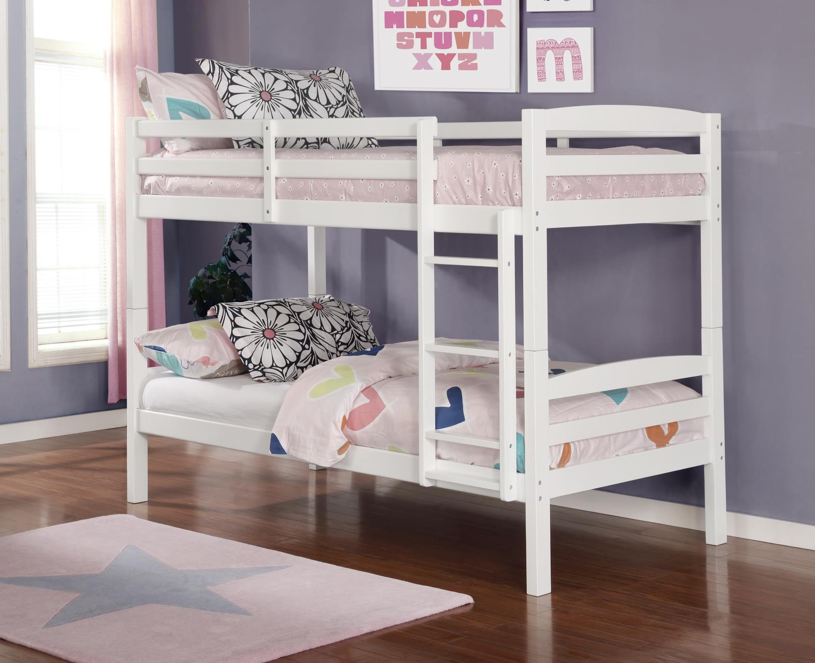 Willow White Twin/Twin Bunkbed