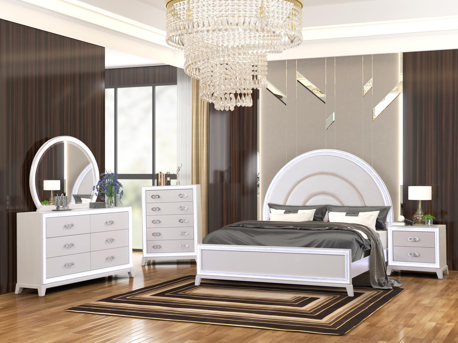 Santana Cream Mirror