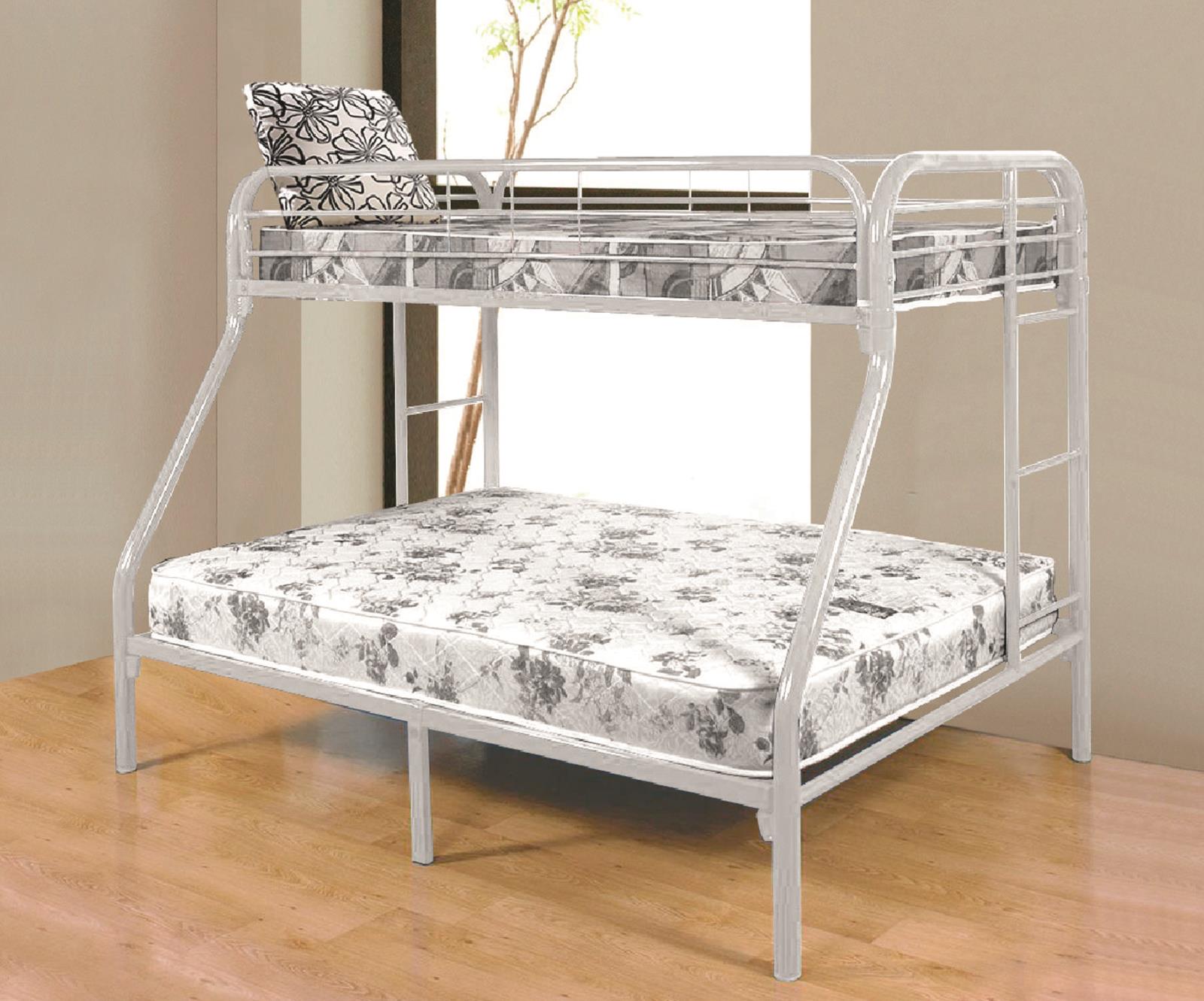 Bradford White Twin/Full Metal Bunkbed