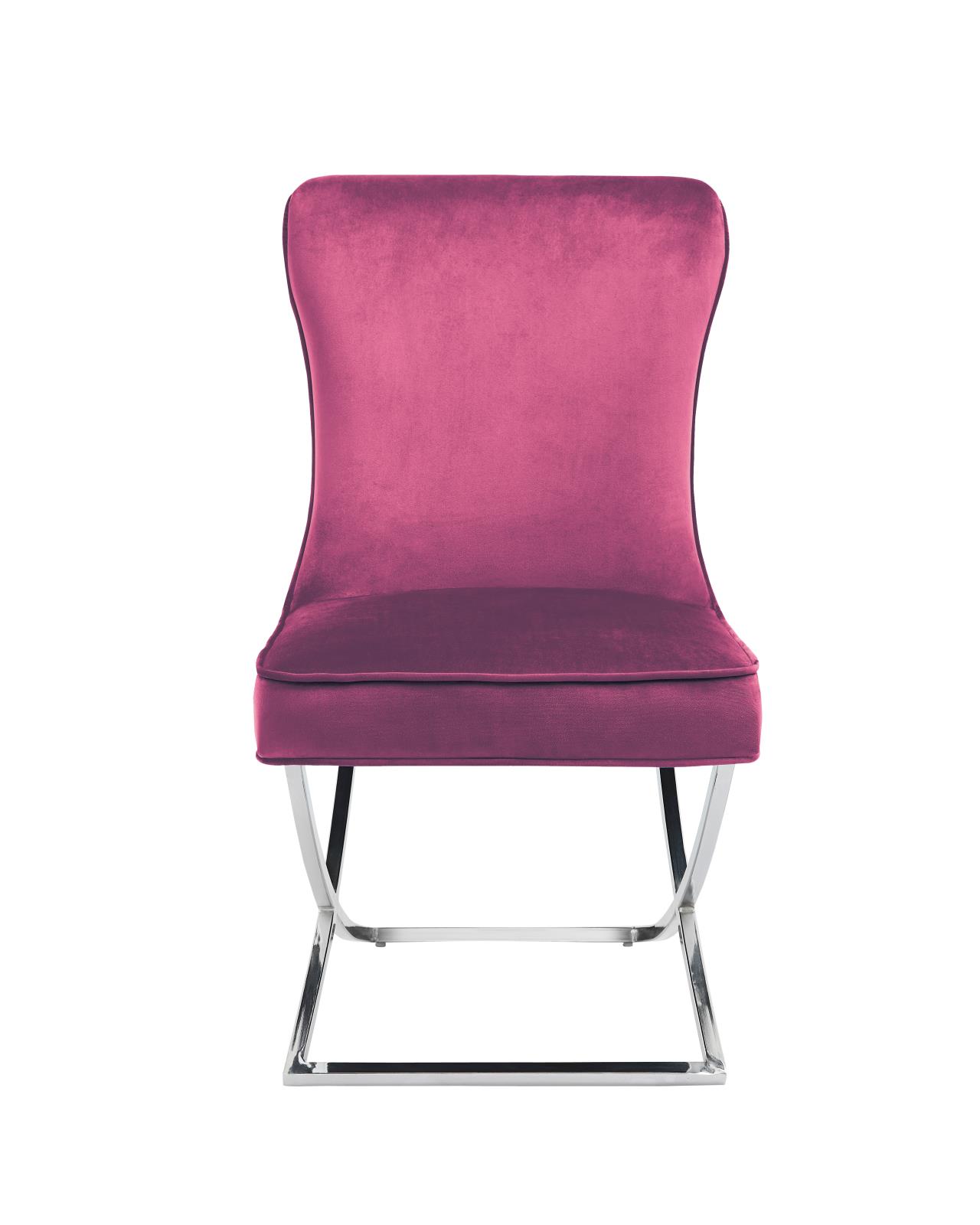 Victoria Burgundy Chairs