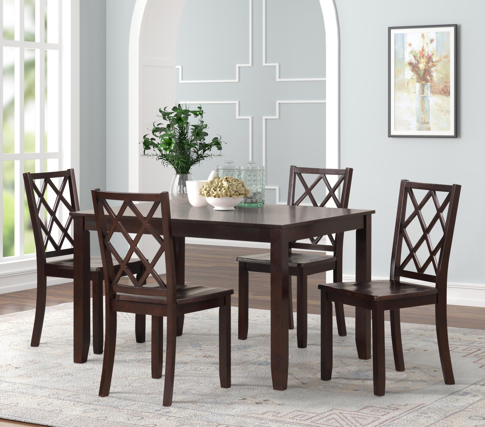 Rosie Brown 5-Piece Dining Set