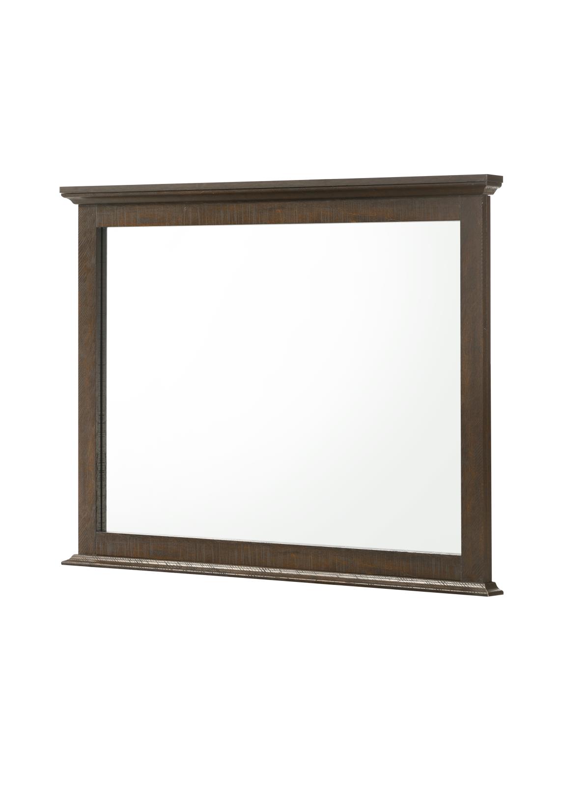 Forest Rustic Brown Mirror — view 2