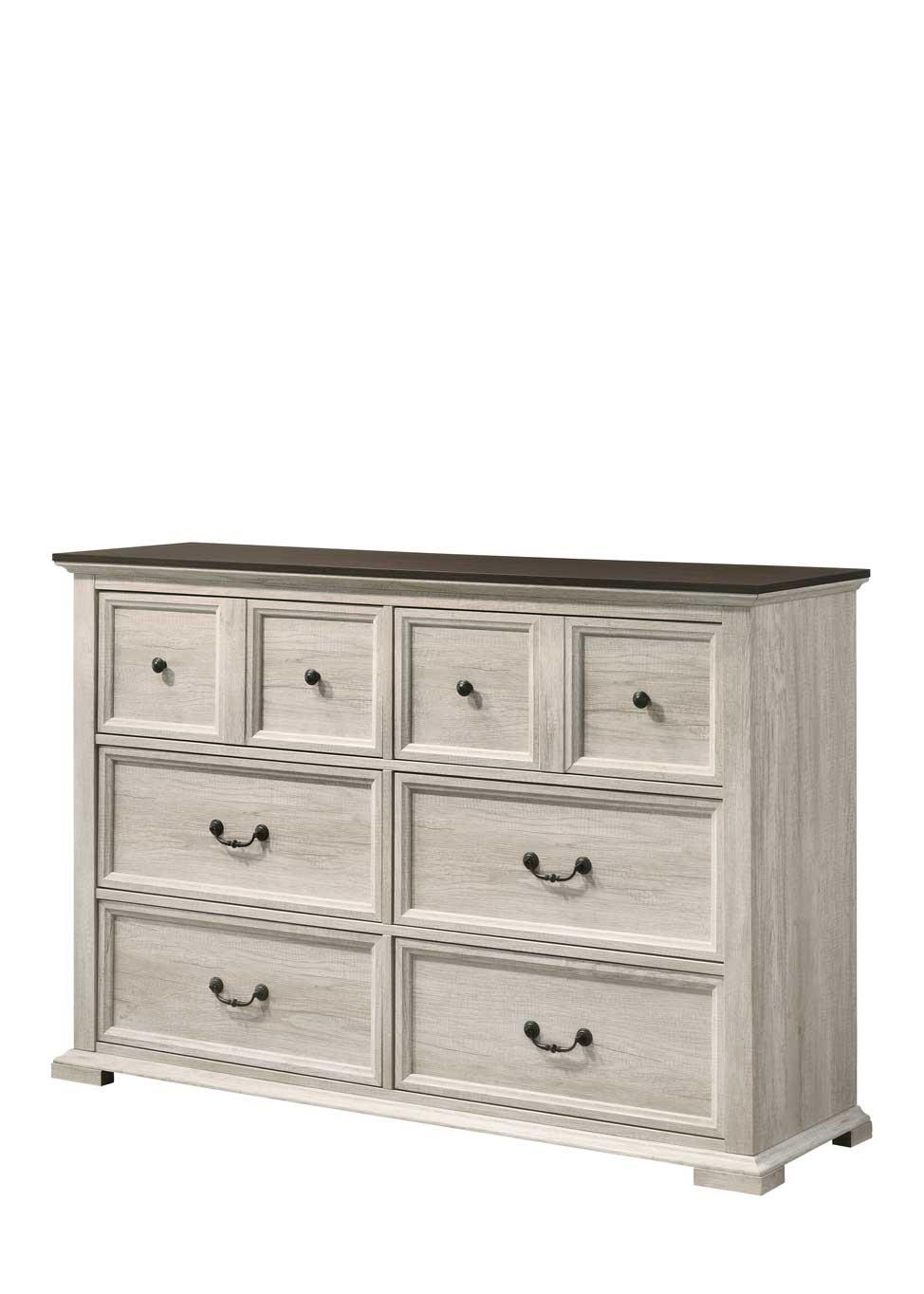 Forest White Dresser — view 2