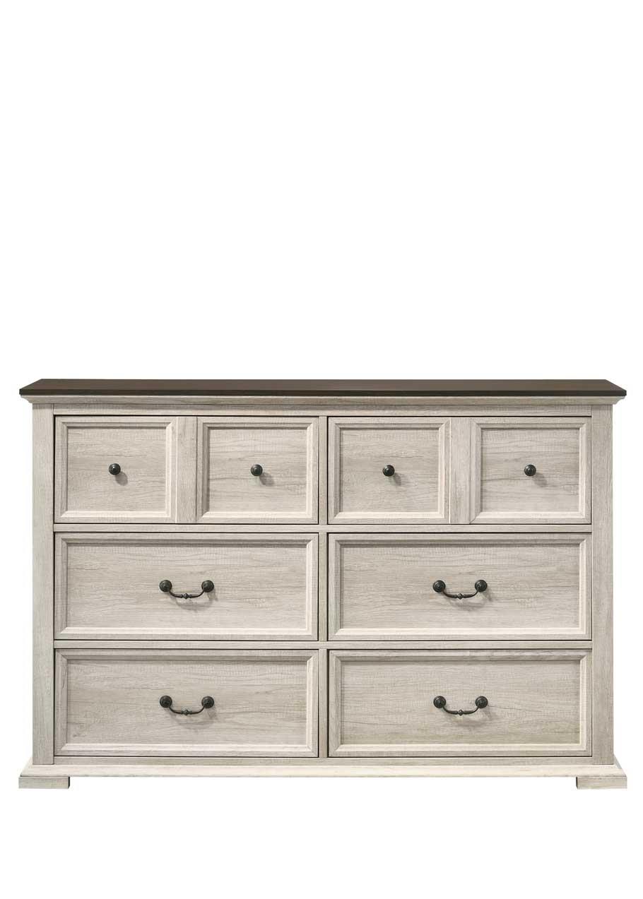 Forest White Dresser — view 3