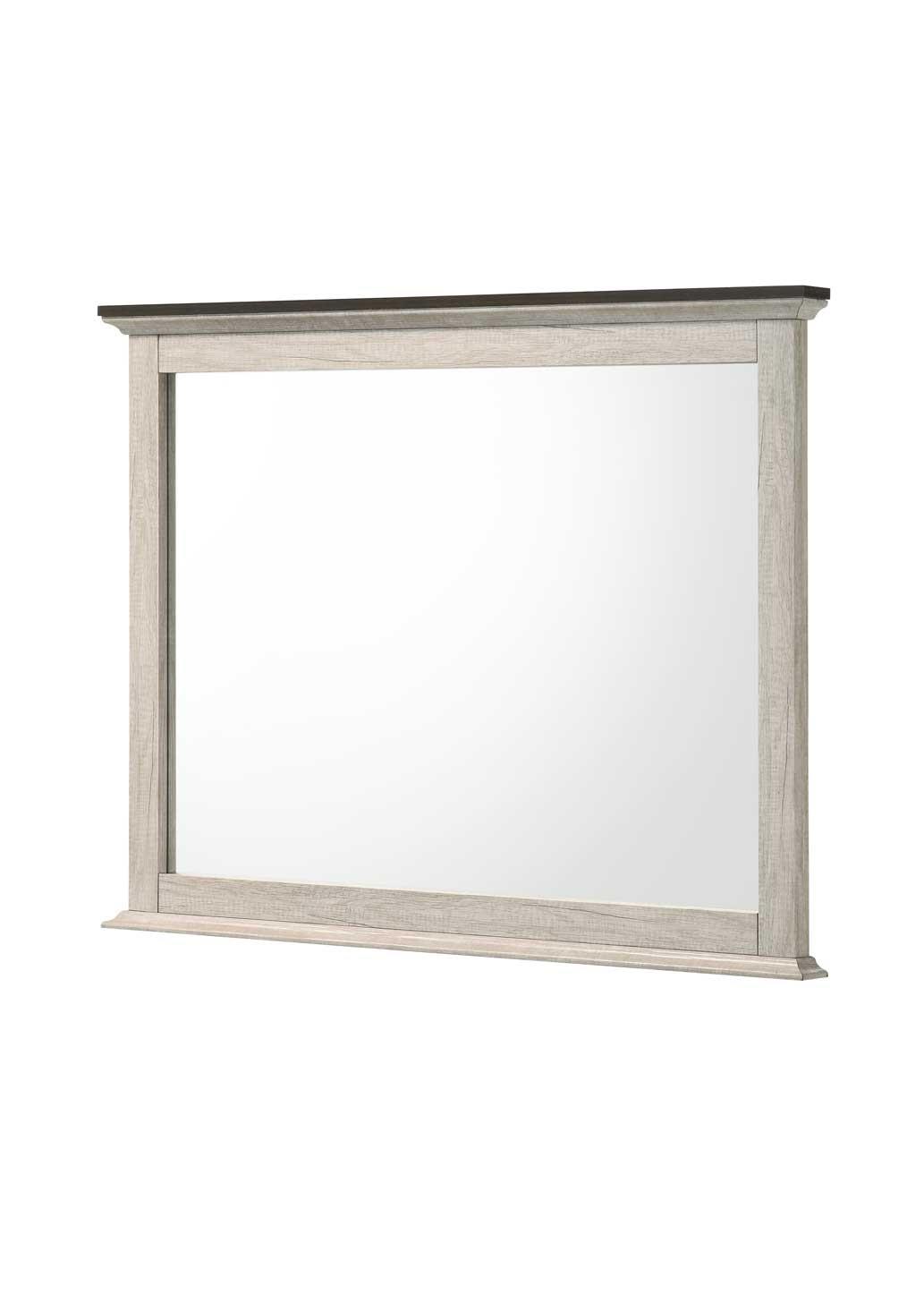 Forest White King Bed, Dresser & Mirror — view 8