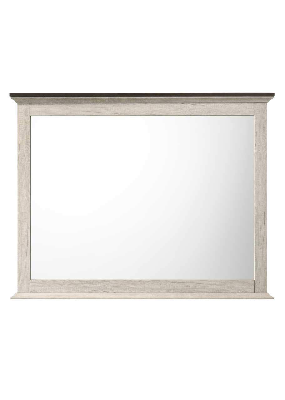 Forest White King Bed, Dresser & Mirror — view 9