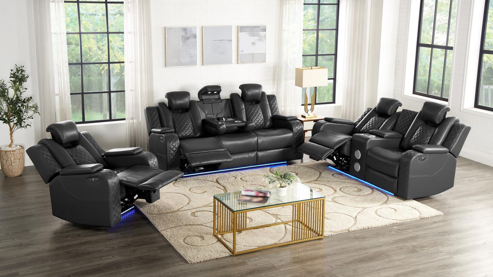 Bella Gray Recliner