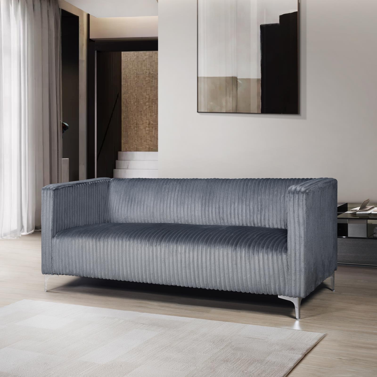Austin Gray Sofa — view 3