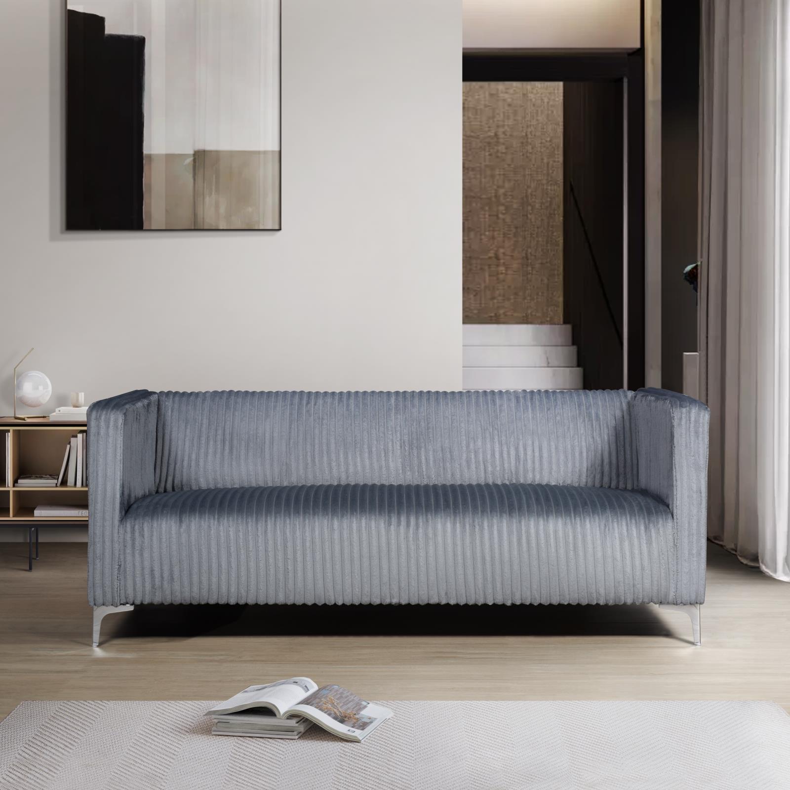 Austin Gray Sofa — view 2