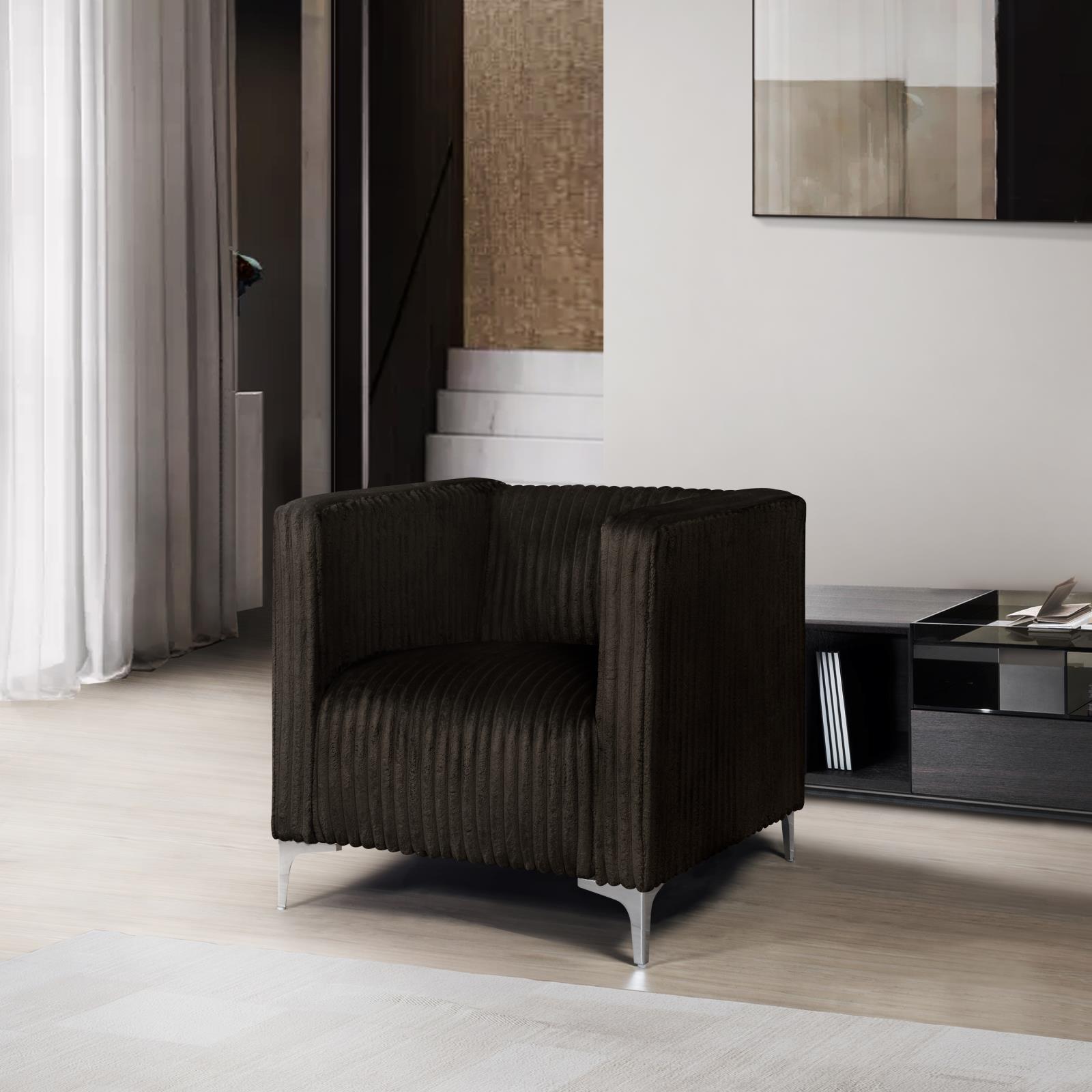 Austin Brown Chair — view 4