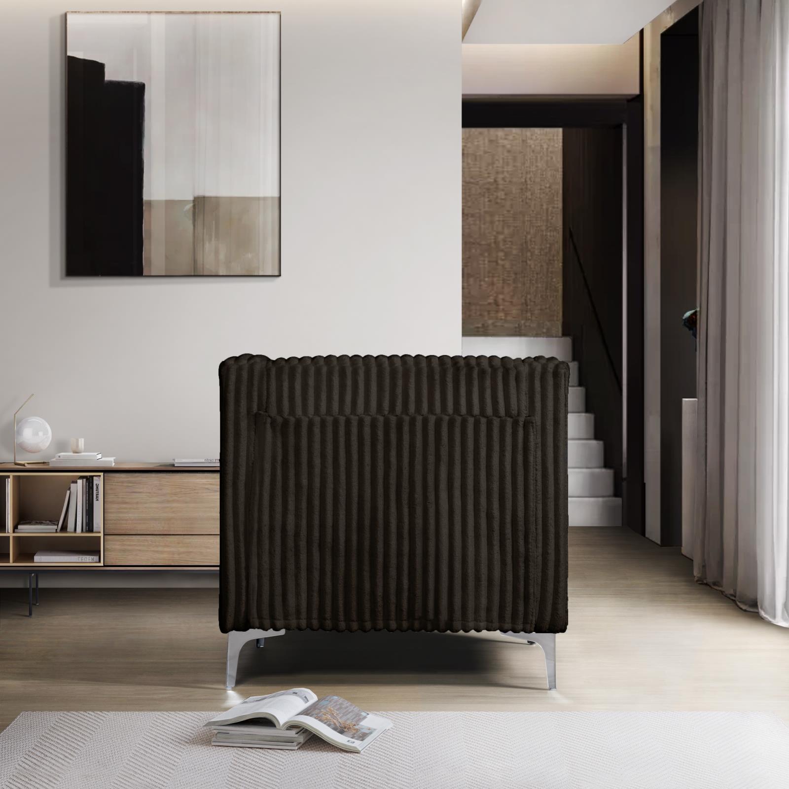 Austin Brown Chair — view 2