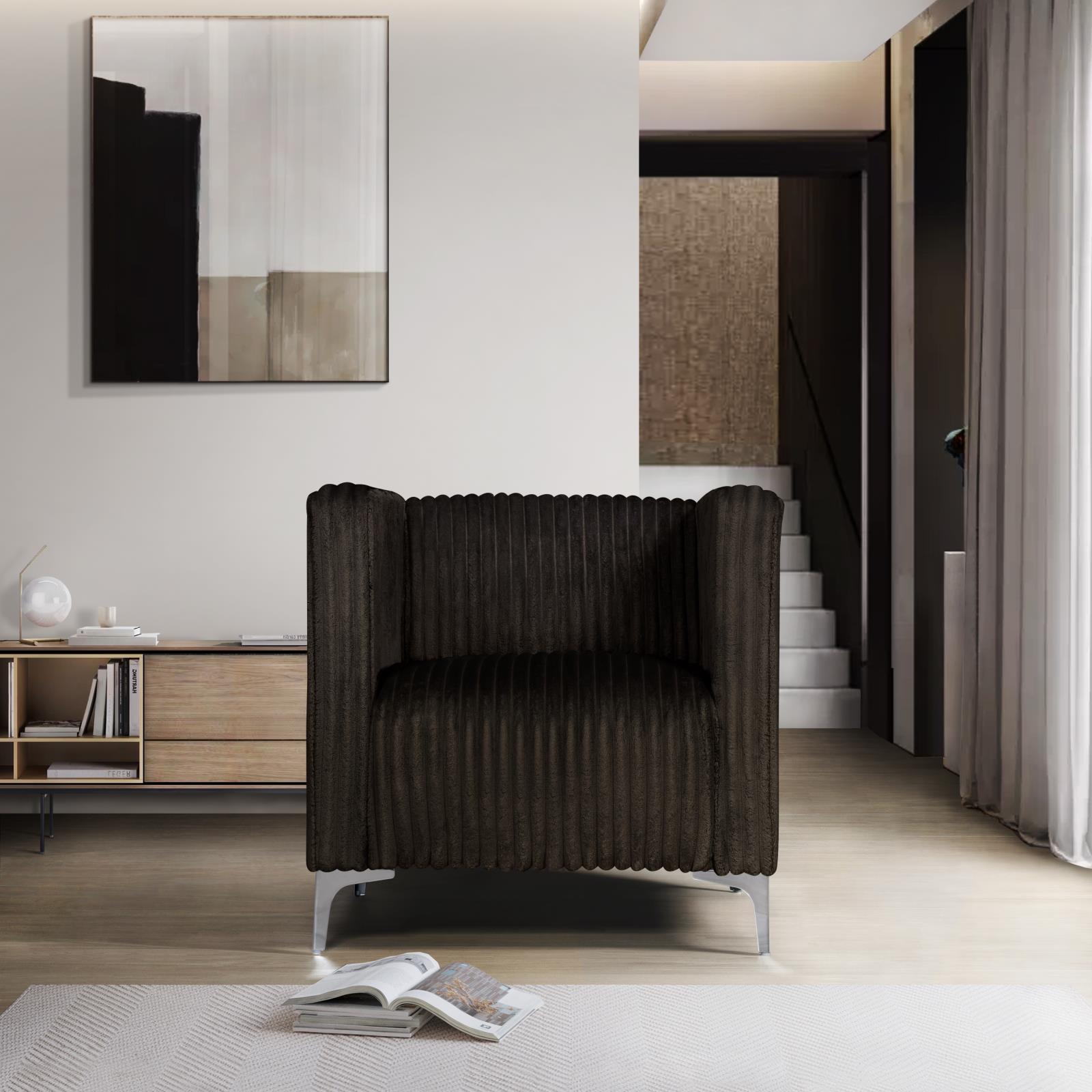 Austin Brown Chair — view 3