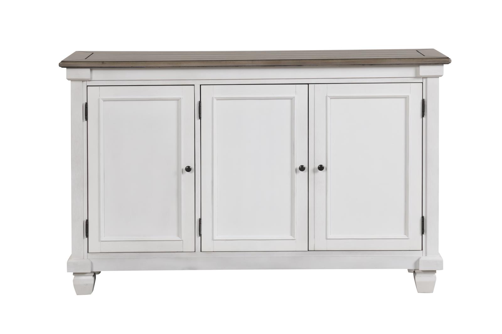 Montana Gray & White Server/ Sideboard