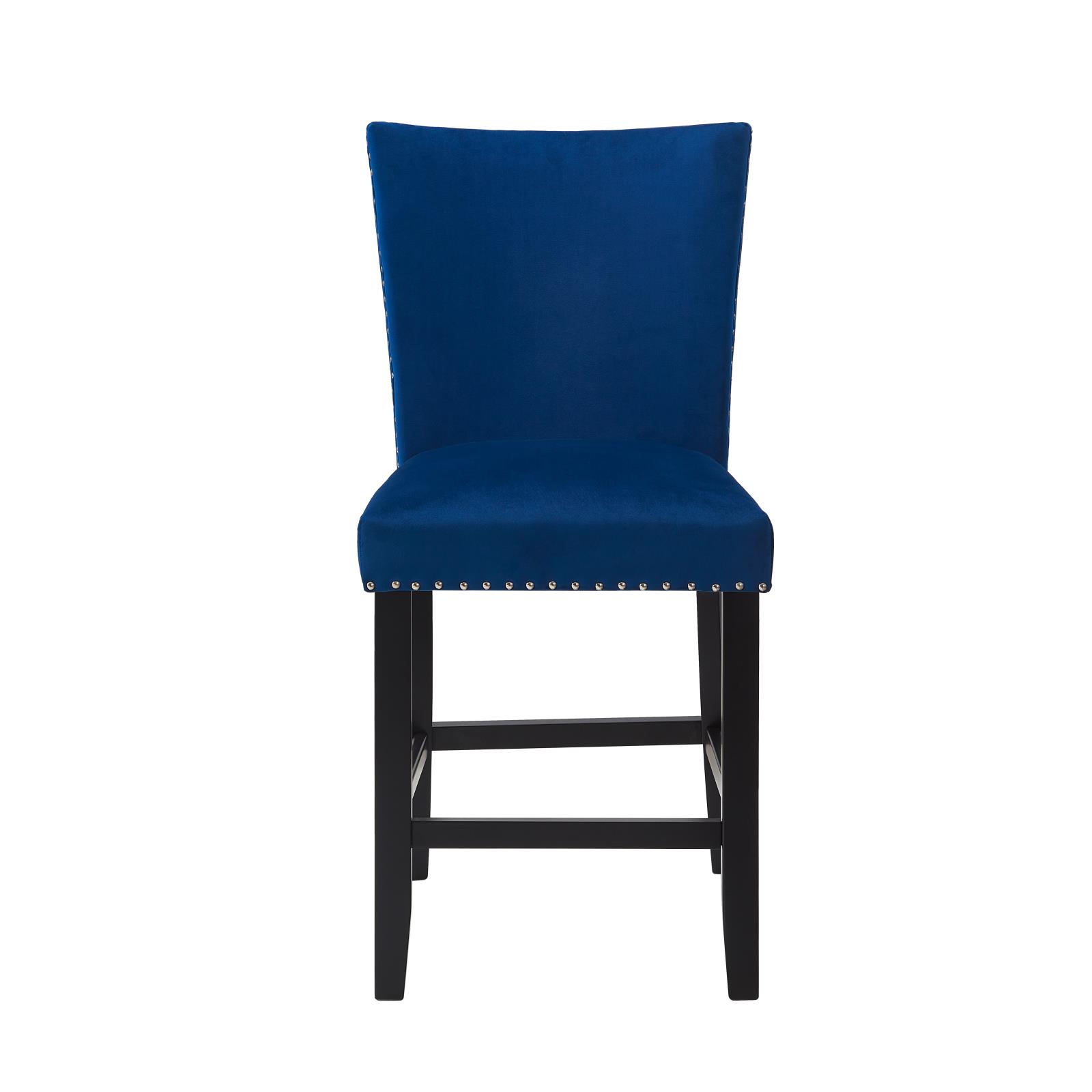 Granada Blue 5-Piece Pub Table Set — view 5