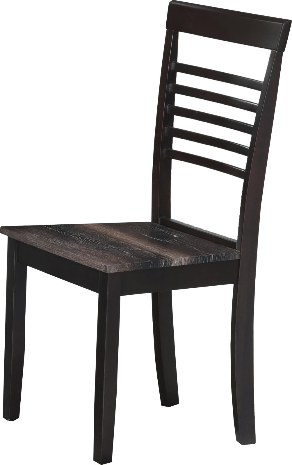 Salerno Rustic Brown Dining Chairs