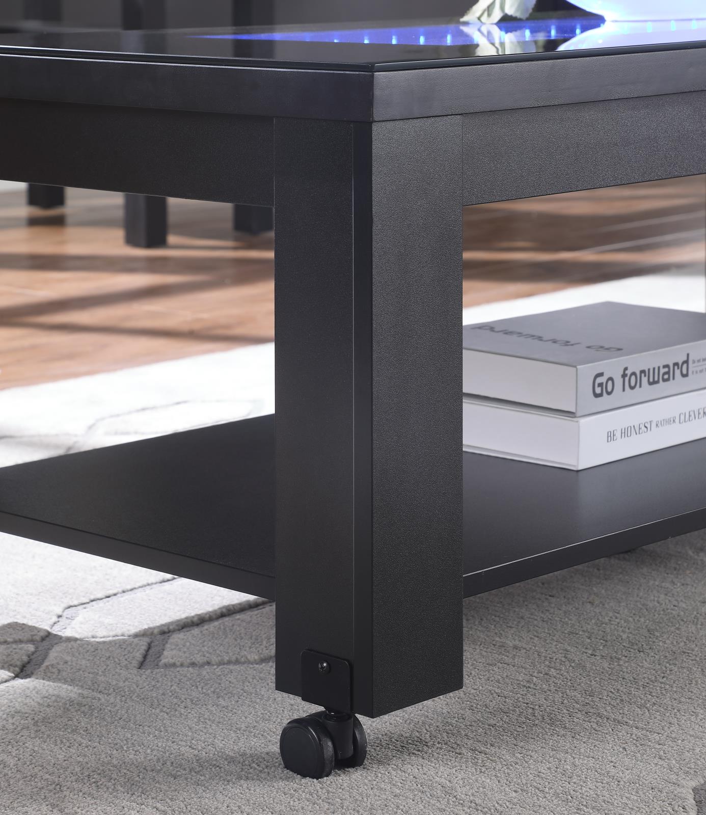 Neo Black Coffee Table Set — view 6