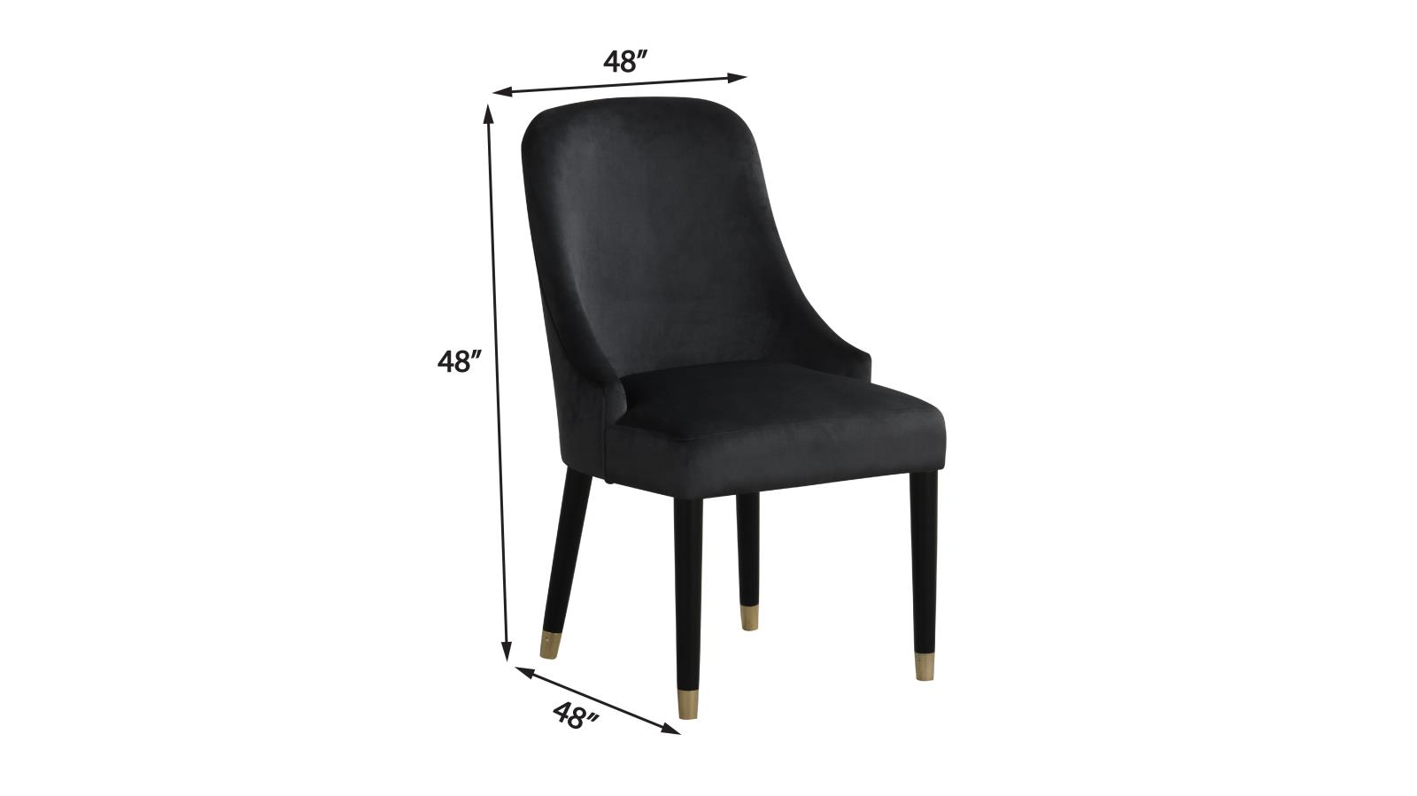 Eva Black Chair — view 5