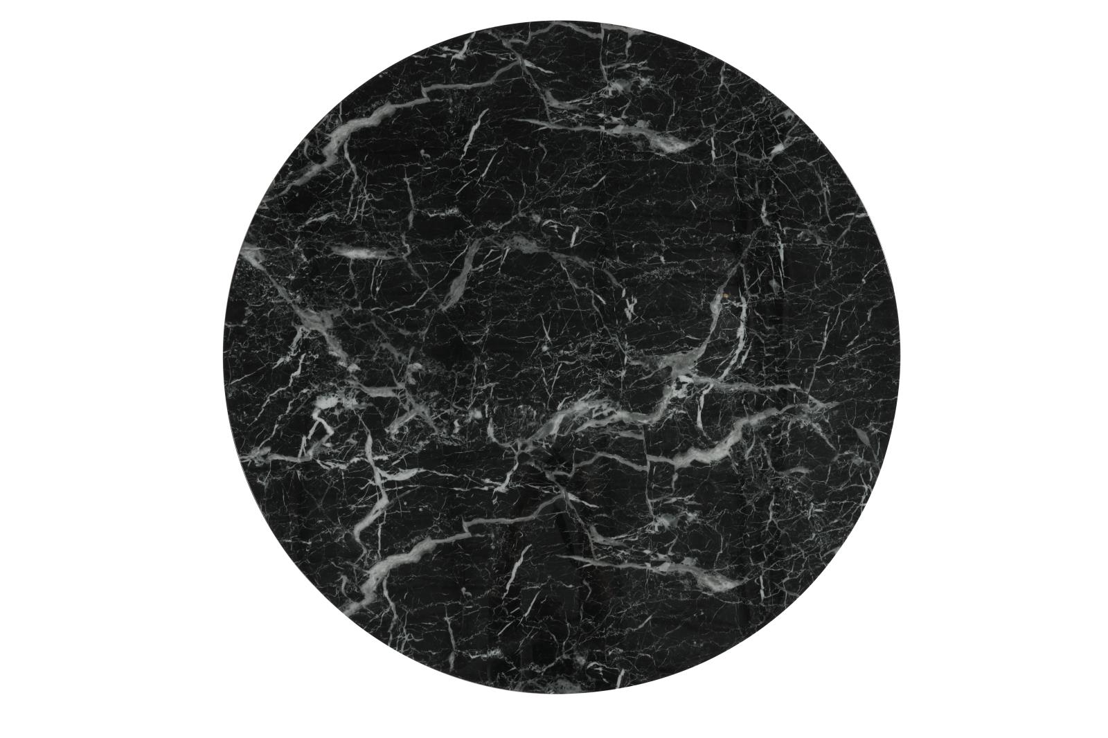 Eva Black Dining Table — view 6