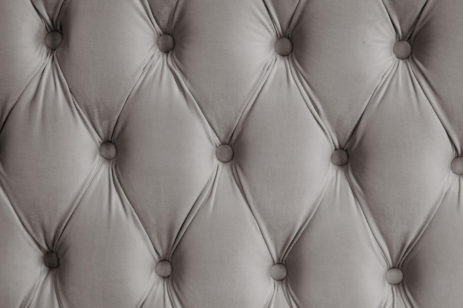 Rose Gray Upholstered King Bed with TV Lift — view 4