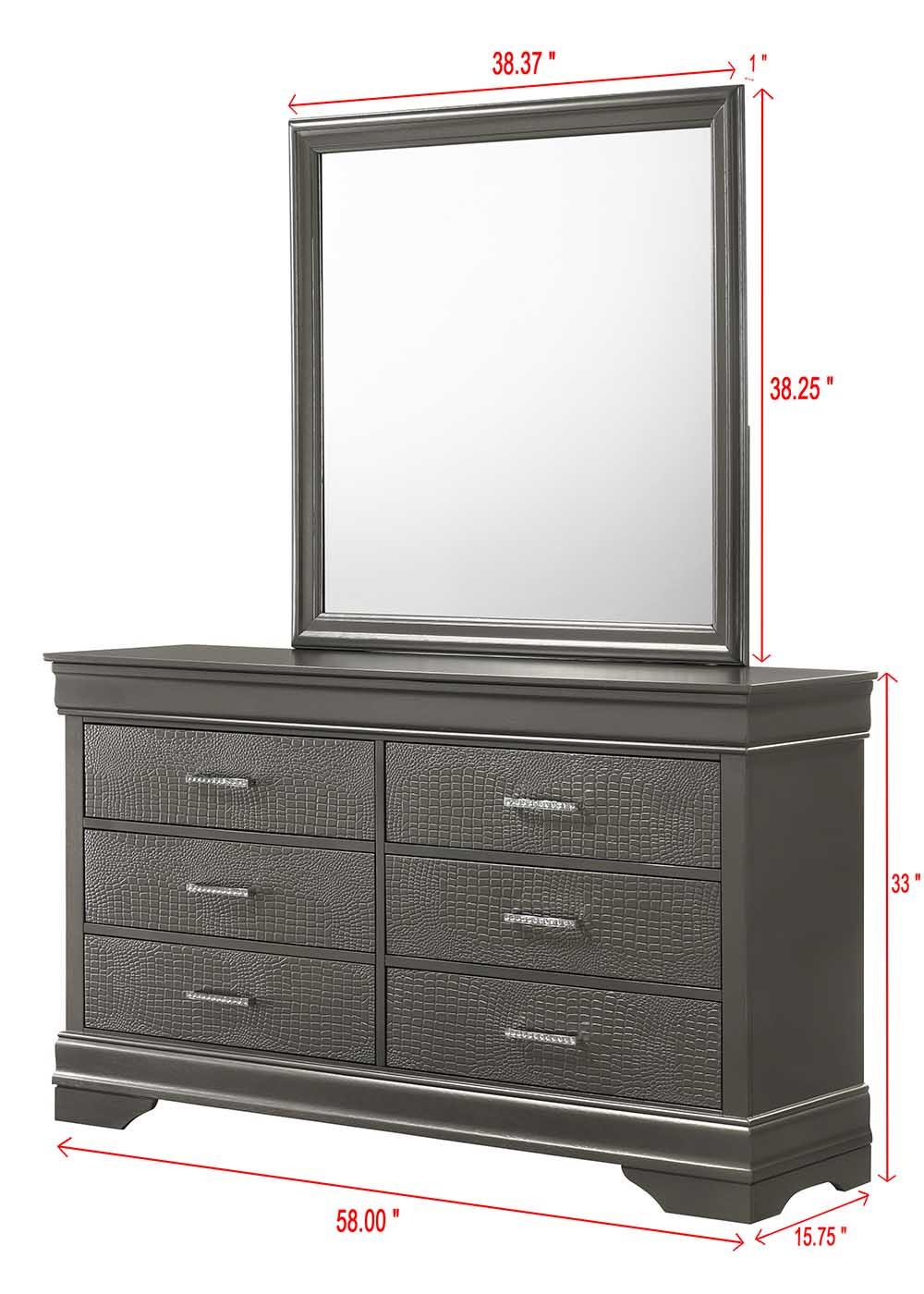 Arya Gray Mirror
