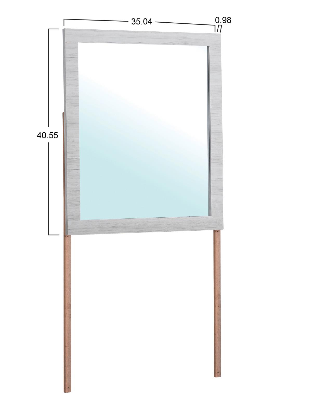 Angelina White Mirror