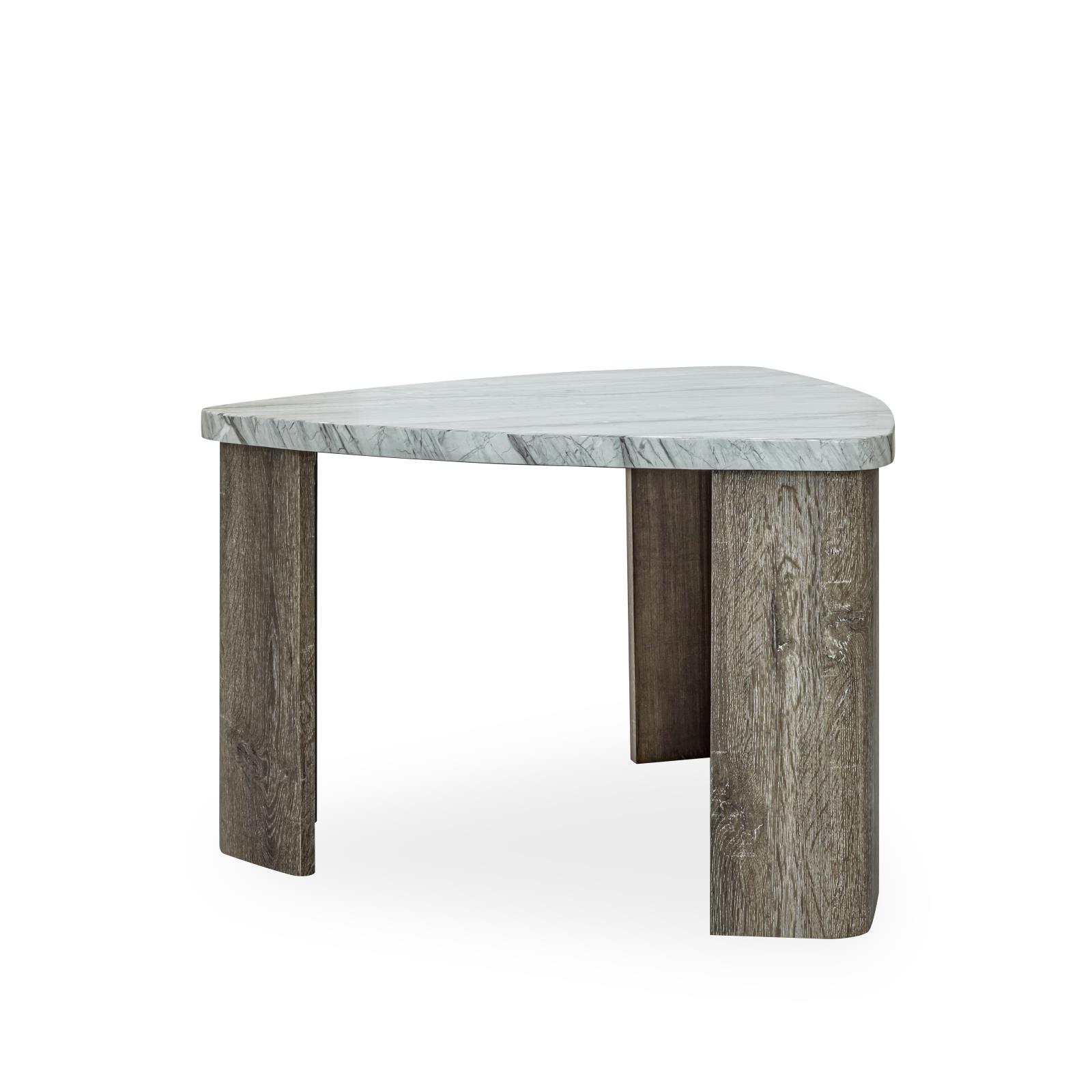 Blaire Gray 2-Piece Nesting Coffee Table Set with Extended Width: 64" — view 5