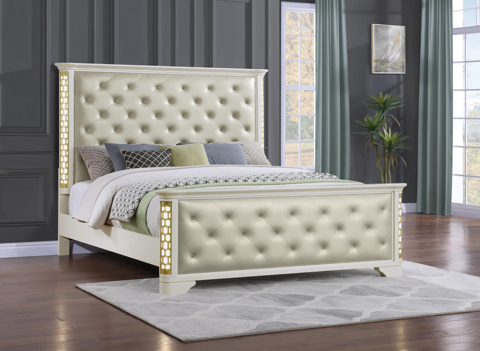Josie Beige Queen Bed