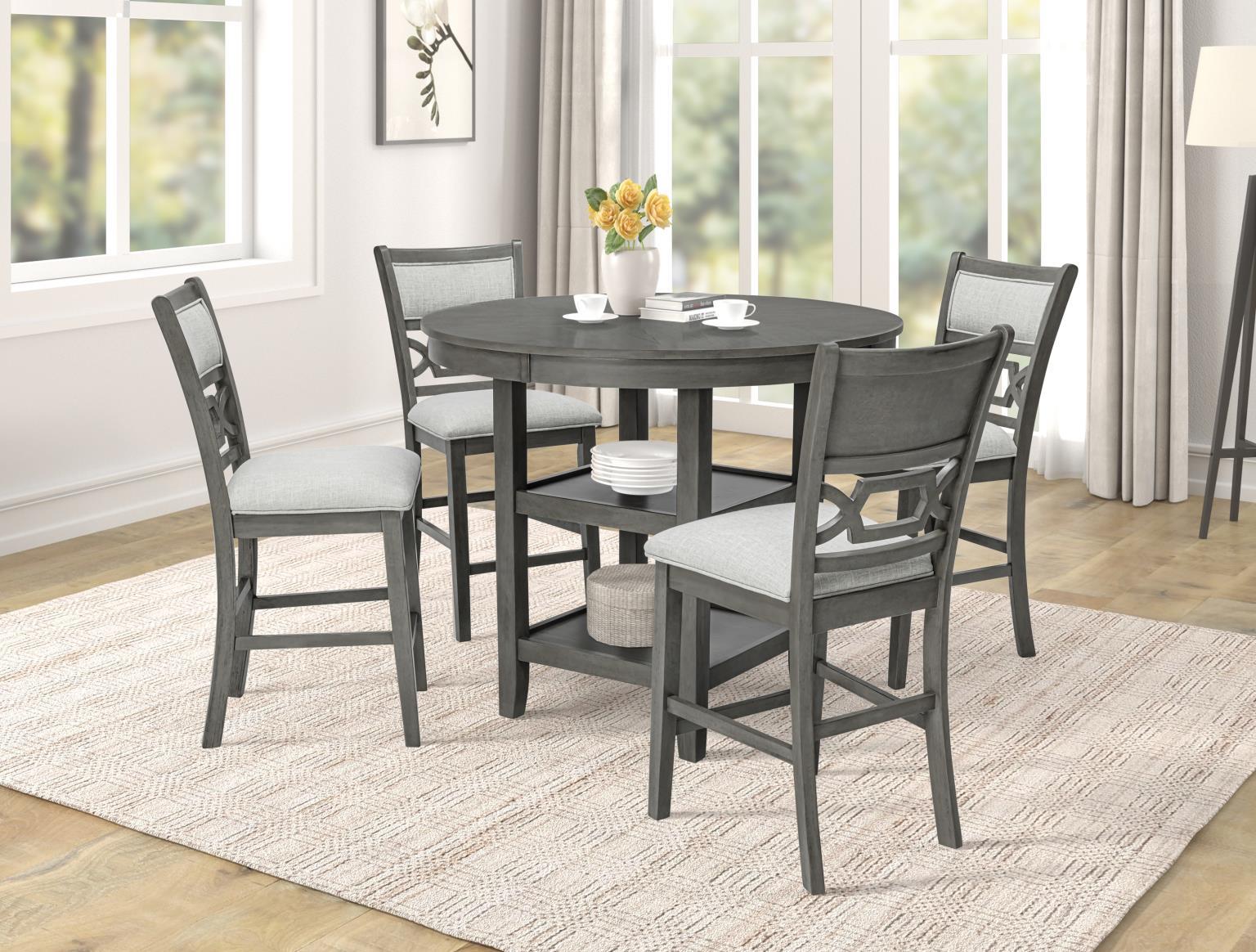 Andrea Gray 5-Piece Round Pub Set — view 2