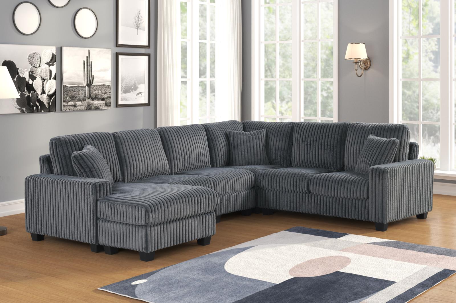 Rana Gray Sectional