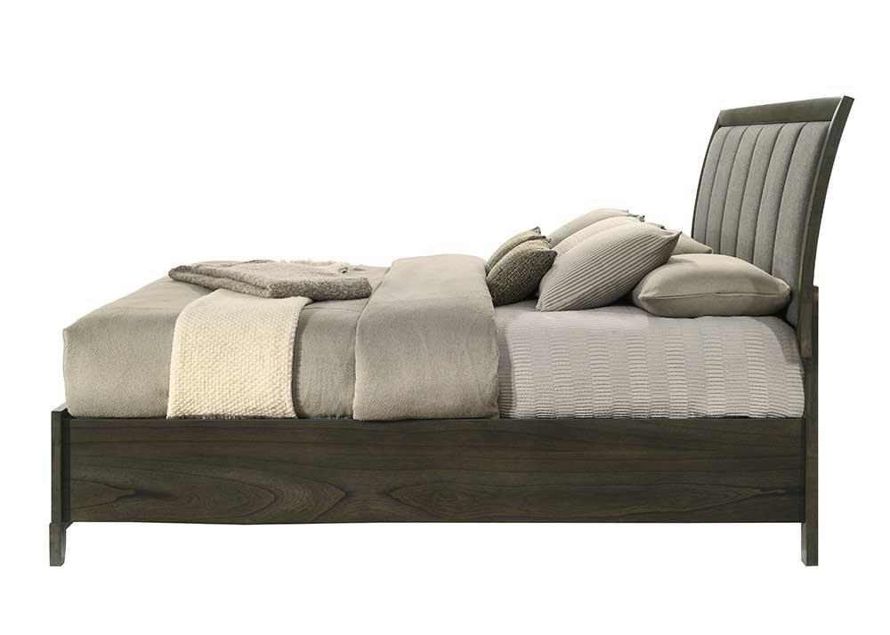 Linden Gray Storage Full Bed — view 2