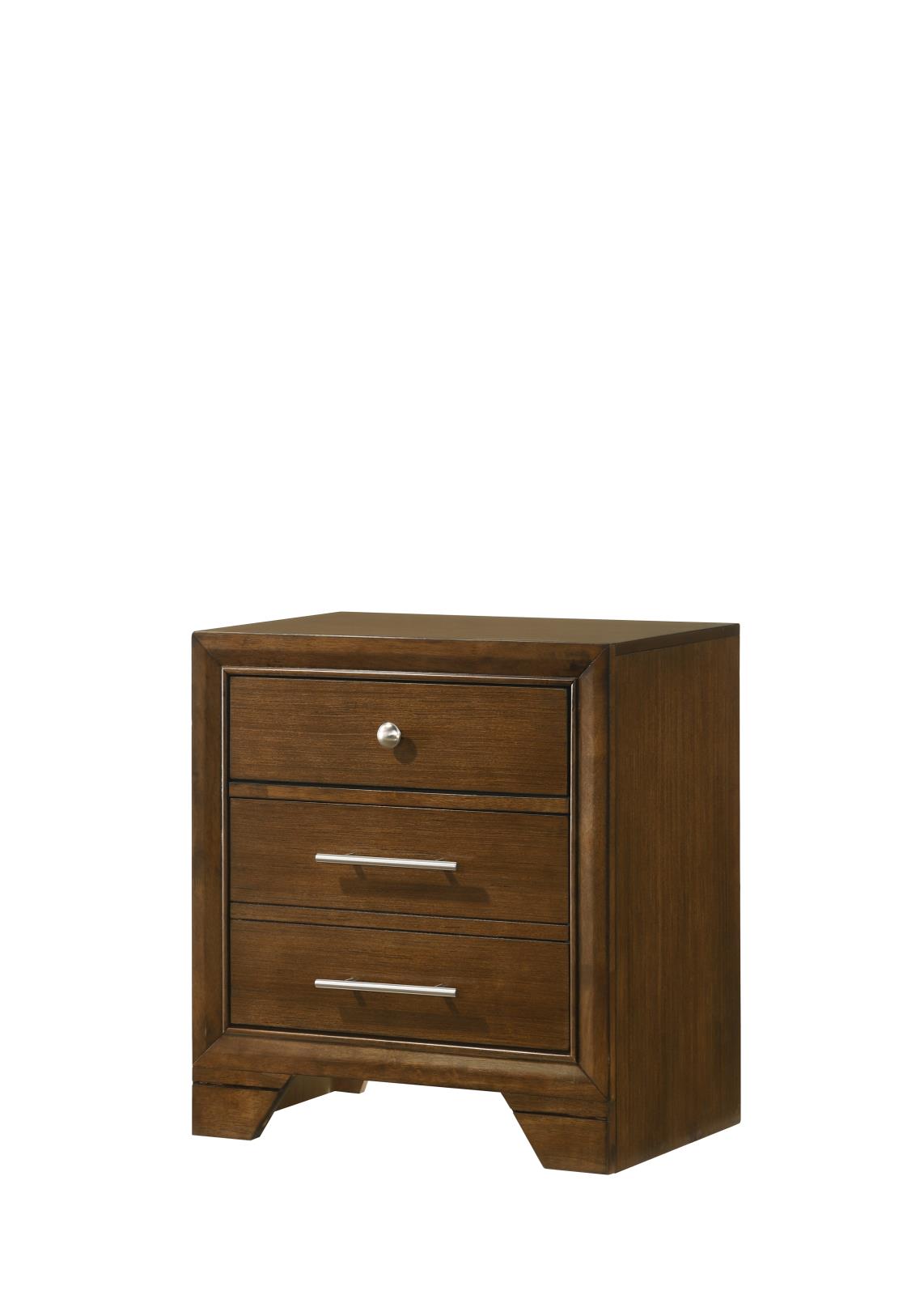 Linden Dark Oak Nightstand