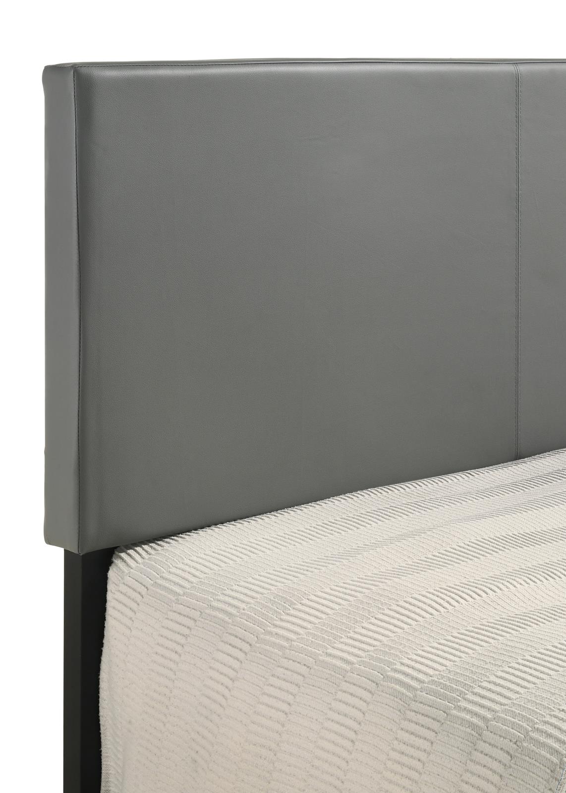 Wade Gray Upholstered Queen Bed — view 4