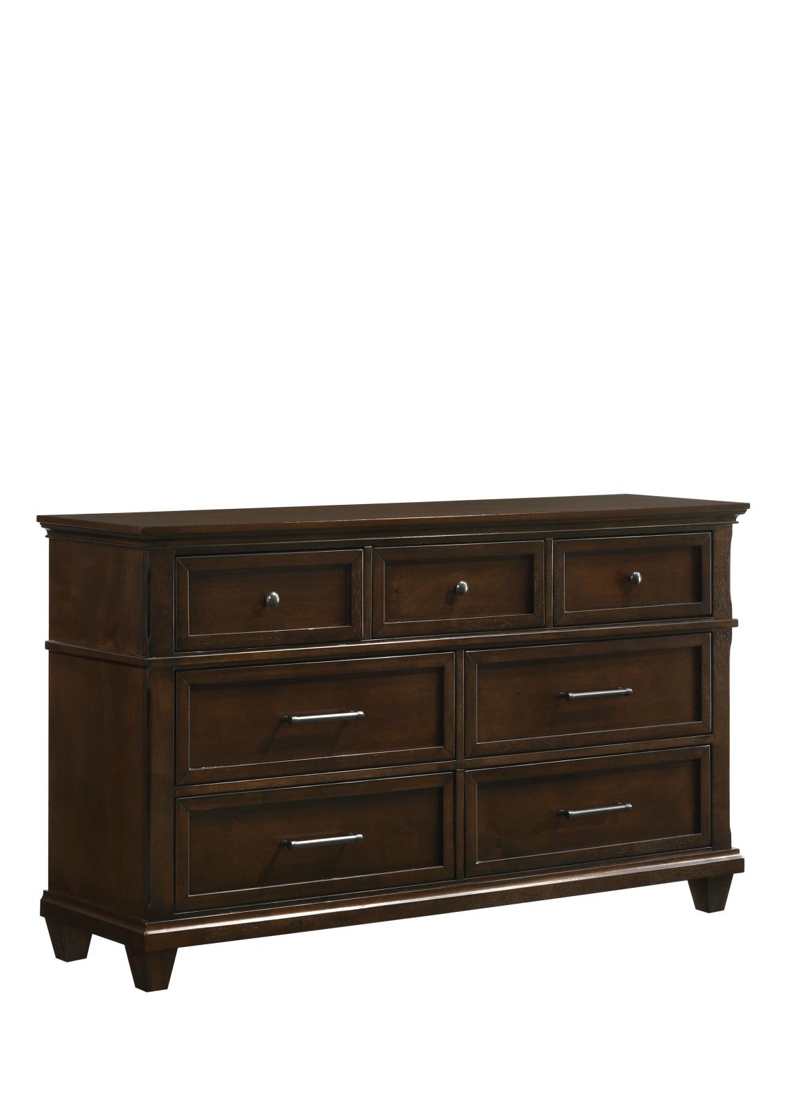 Bradford Brown 7-Drawer Dresser