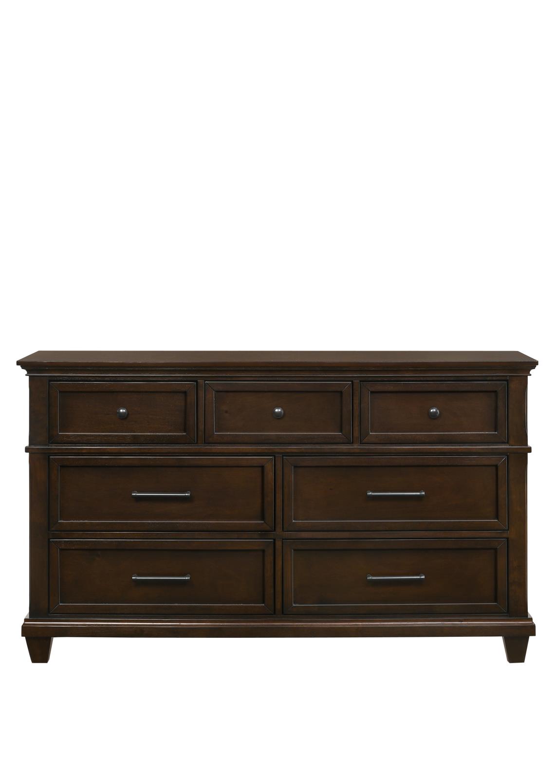 Bradford Brown 7-Drawer Dresser — view 2